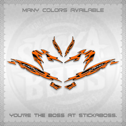 CLICK 125 V4 INDO VARIO DECALS (2026 NUSANTARA STRIPING) STICKER DECALS By STICKABOSS