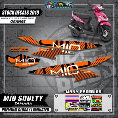 Mio Soulty Stock Decals ( 2019 Design )【WITH FREEBIES】