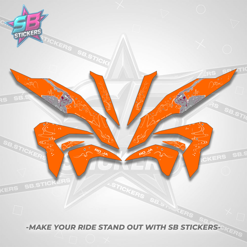 CLICK V3 DECALS (2026 2F&2F DESIGN)STICKER DECALS BY STICKABOSS
