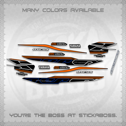 AEROX 155 V1 DECALS (2026 CYBER STYLE 01) STICKER KITS BY STICKABOSS
