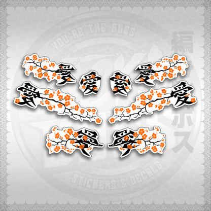 STICKER DECALS for NMAX V2 INDO FOR WHITE (NV2FWSAXFL) By STICKABOSS (SOFIE LAMINATED WATERPROOF)