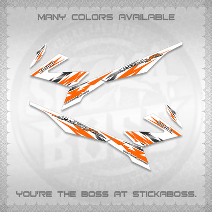 RAIDER 150 FI FOR WHITE SATRIA DECALS (TH CODE 2) STICKER DECALS BY STICKABOSS (Copy) (Copy)