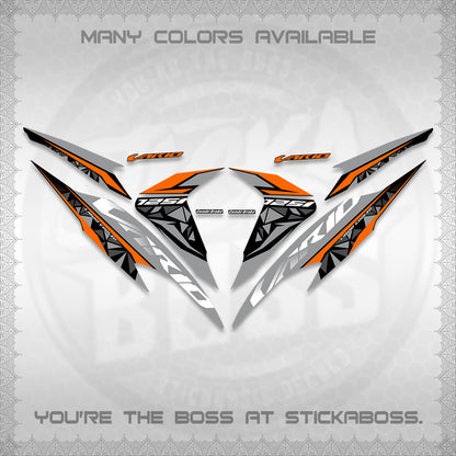 CLICK 125 V2 VARIO DECALS (2018–2022 STYLE DESIGN) STICKER DECALS BY STICKABOSS