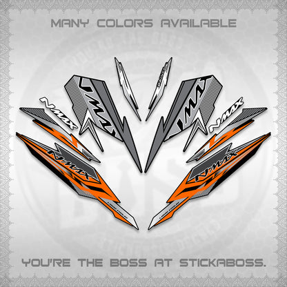 NMAX V2 DECALS (2026 VARIO STYLE) STICKER DECALS By STICKABOSS