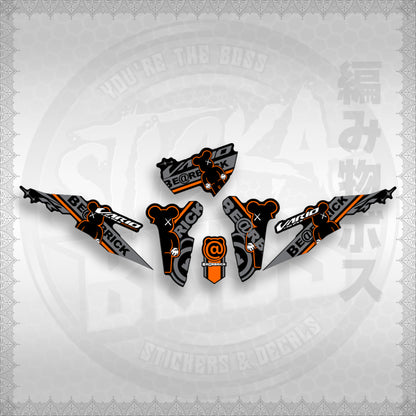 CLICK V2 INDO CONCEPT ( VARIO BEAR BRICK ) STICKER DECALS By STICKABOSS