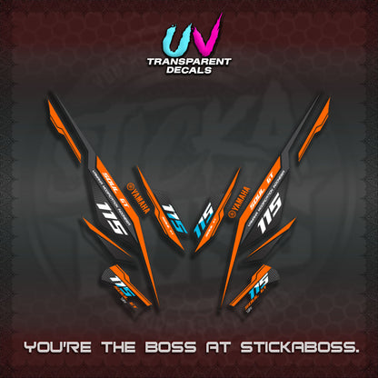 【PREMIUM UV PRINT】TRANSPARENT MIO SOUL I 115 GT INDO DECALS(0002 DESIGN)STICKER DECALS By STICKABOSS