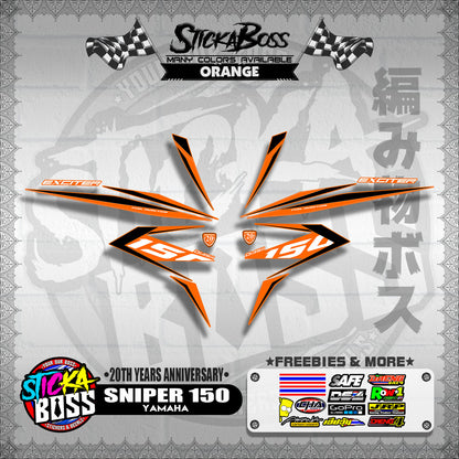 SNIPER 150 DECALS ( 20TH YEARS ANNIVERSARY )【WITH FREEBIES】