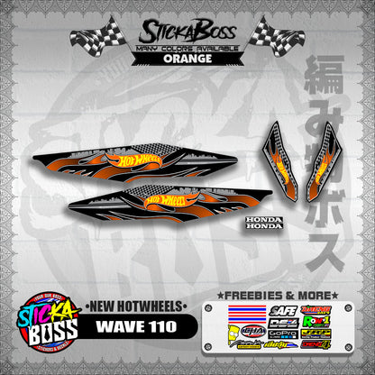 WAVE 110 DECALS ( NEW HOTWHEELS)【WITH FREEBIES】