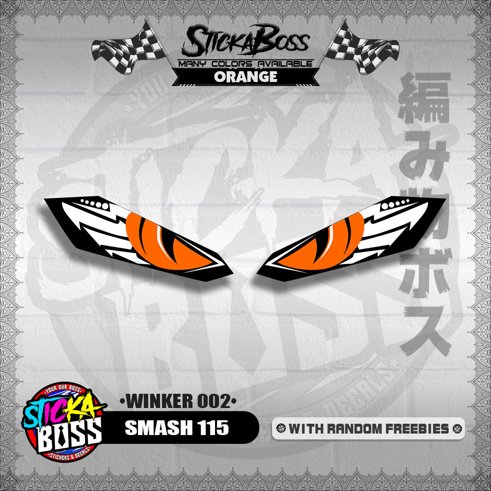 SMASH 115 (WINKER 002) TRANSPARENT【WITH FREEBIES】