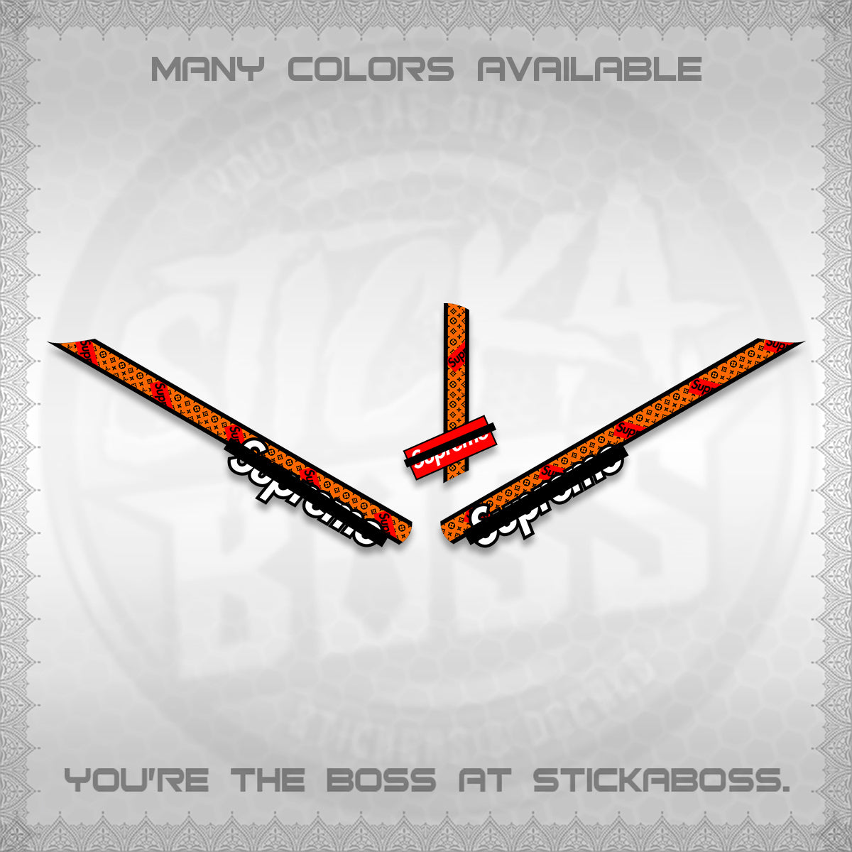 GIORNO 125 DECALS (2026 LUXSUP LV DESIGN) STICKER DECALS BY STICKABOSS