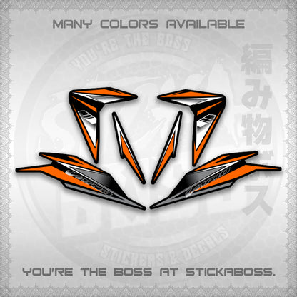 CLICK 125 V3 INDO CONCEPT ( SLASH BLADE VARIO ) STICKER DECALS By STICKABOSS