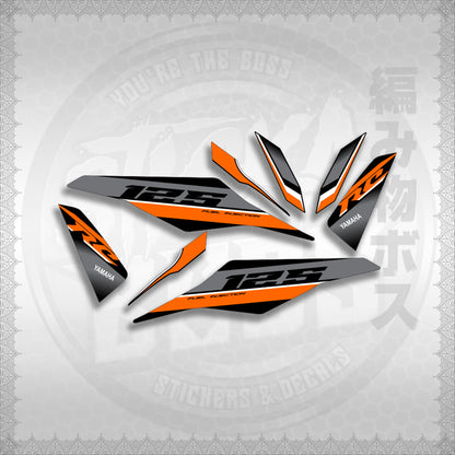 MIO I 125 M3 DASH RC EDITION STICKER DECALS By STICKABOSS (SOFIE LAMINATED WATERPROOF)