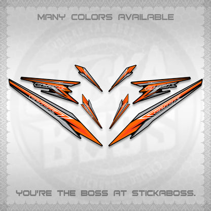 CLICK 160 DECALS(2026 SHARP 00-A1 DESIGN)STICKER DECALS By STICKABOSS