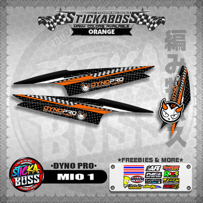 MIO 1 STICKER DECALS ( DYNO PRO )【WITH FREEBIES】