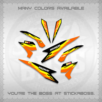 BEAT Fi V3 INDO DECALS (TAMIYA MAGNUM) STICKER DECALS By STICKABOSS