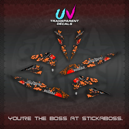 BEAT V2 UV TRANSPARENT INDO DECALS (2026 SAKURA NEW STYLE)STICKER DECALS By STICKABOSS