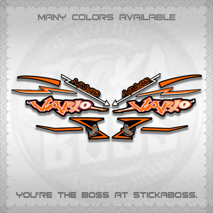 CLICK V2 INDO/MALAY VARIO DECALS (GRAFITY VARIO MOTIF)STICKER DECALS BY STICKABOSS