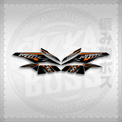 STICKER DECALS for MIO I 125 M3 INDO (MIRSTMIZ) By STICKABOSS (SOFIE LAMINATED WATERPROOF)