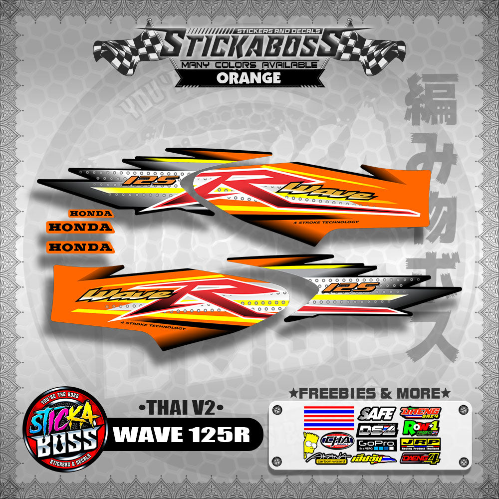 HONDA WAVE 125 R ( THAI V2 ) 【WITH FREEBIES】