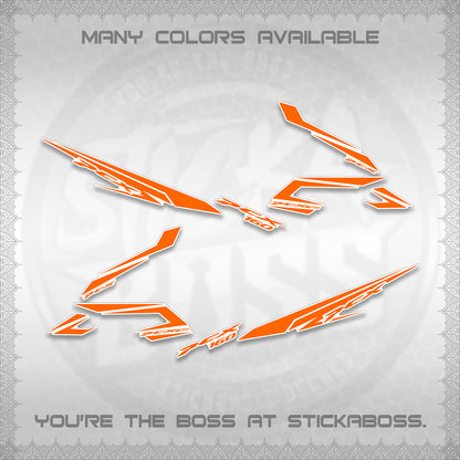 PCX  155160 INDO DECALS (NEW STRIPPING 09)STICKER DECALS By STICKABOSS