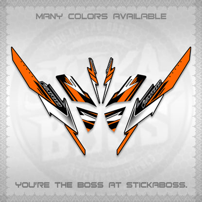 CLICK 125 V3 VARIO DECALS (2023 CUSTOM STYLE 01) STICKER KITS By STICKABOSS