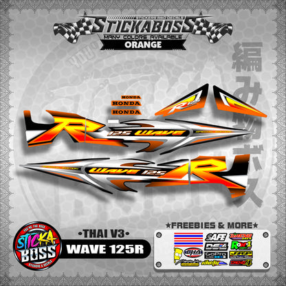 HONDA WAVE 125 R ( THAI V3 ) 【WITH FREEBIES】