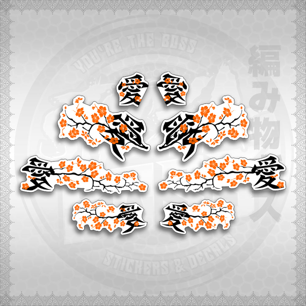 STICKER DECALS for NMAX V1 INDO FOR WHITE (NV1FWSAXFL) By STICKABOSS (SOFIE LAMINATED WATERPROOF)