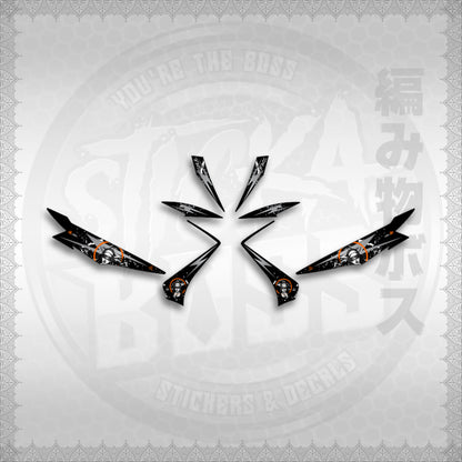 STICKER DECALS for MIO SOUL I CARB MALAYSIAN (MSILASA) By STICKABOSS (SOFIE LAMINATED WATERPROOF)