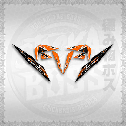 STICKER DECALS for BEAT FI V2 (BV225LENEMOHO) By STICKABOSS (SOFIE LAMINATED WATERPROOF)