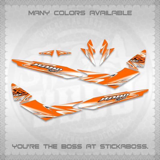 RS 125 CARB DECALS (2026 NEW DESIGN)STICKER DECALS By STICKABOSS