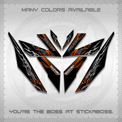 RAIDER 150 Fi DECALS (2026 CUSTOM LIGHTNING)STICKER DECALS By STICKABOSS