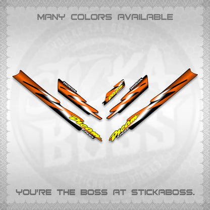 HONDA DREAM EXCESS STOCK DECALS (001 Design)STICKER DECALS By STICKABOSS (Copy)