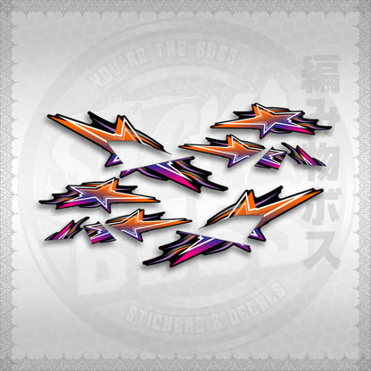 STICKER DECALS for NMAX V2 INDO (NV22002STLI) By STICKABOSS (SOFIE LAMINATED WATERPROOF)