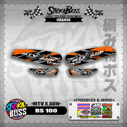 RS 100 DECALS ( MTV X AUN )【WITH FREEBIES】