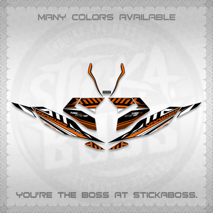CLICK 125 V4 VARIO DECALS (2026 VR0007 DESIGN) STICKER KITS By STICKABOSS