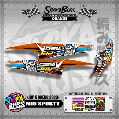 MIO SPORTY DECALS ( DAENG X JRP 2023 )【WITH FREEBIES】