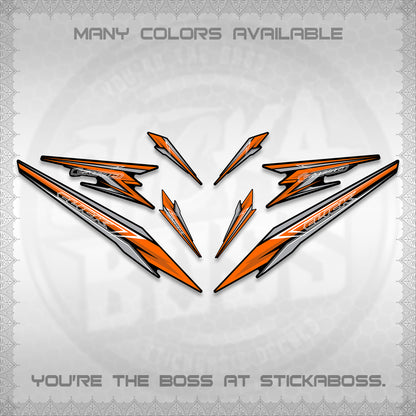 CLICK 160 VARIO DECAL(2026 SHARP 00-A1 DESIGN)STICKER DECALS By STICKABOSS