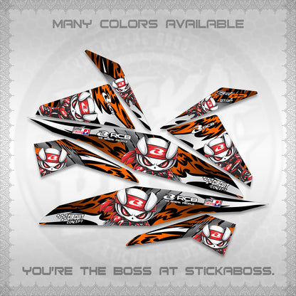 BEAT FI V1 DECALS (2026 NEW RCB 2.0 DESIGN) STICKER KITS BY STICKABOSS