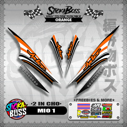 MIO 1 DECALS ( 2 IN CHO )【WITH FREEBIES】