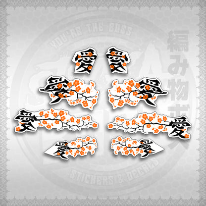 STICKER DECALS for NMAX V3 TURBO INDO FOR WHITE (NV3FWSAXFL) By STICKABOSS (SOFIE LAMINATED WATERPROOF)