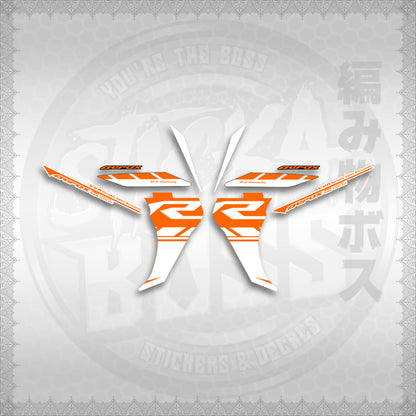 STICKER DECALS for AEROX 155 V2 THAI FOR WHITE (AV2R1IN) By STICKABOSS (SOFIE LAMINATED WATERPROOF)