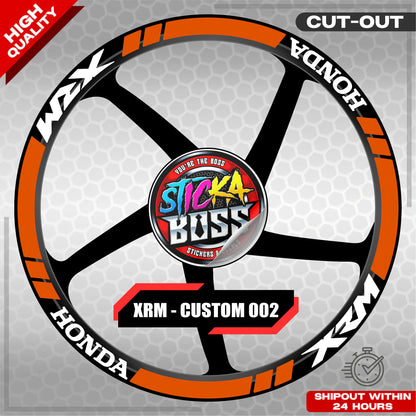 XRM MAG STICKER SET ( 2 MAGS ) - CUSTOM 002 | VINYL WATERPROOF CUT-OUT DECALS