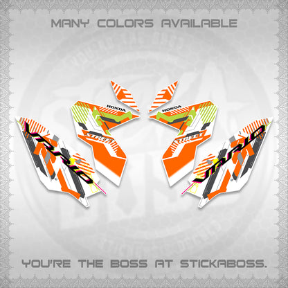 CLICK 125 V3 VARIO FOR WHITE DECALS (2026 STREET STYLE EDITION) STICKER DECALS By STICKABOSS