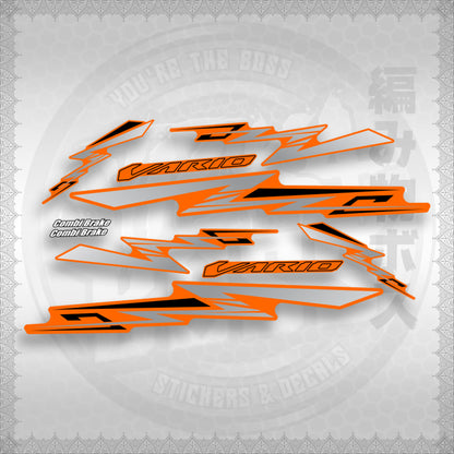 CLICK V2 ( VARIO ALPHA x OMEGA ) STICKER DECALS By STICKABOSS