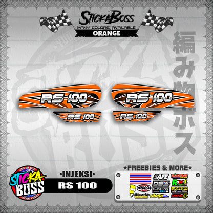 RS 100 DECALS ( INJEKSI )【WITH FREEBIES】