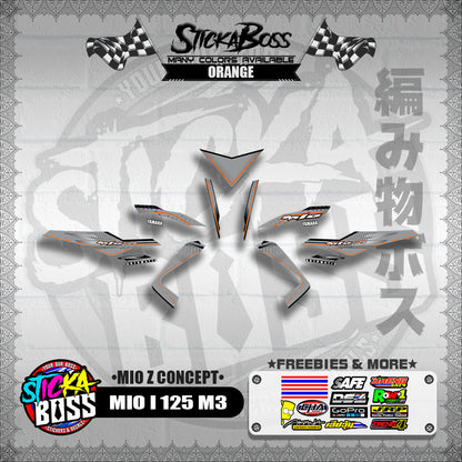 MIO I 125 M3 DECALS ( MIO Z CONCEPT )【WITH FREEBIES】