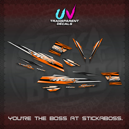 AEROX V2 UV TRANSPARENT DECALS (2026 INDO STAR 001) STICKER KITS BY STICKABOSS