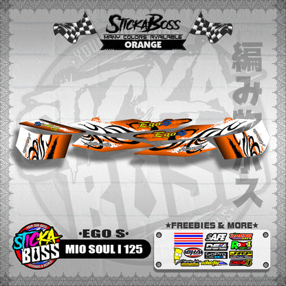 MIO SOUL I 125 DECALS ( EGO S )【WITH FREEBIES】