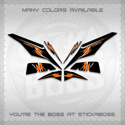 MIO I 125 M3 INDO DECALS (A25 VARIASI) STICKER DECALS By STICKABOSS