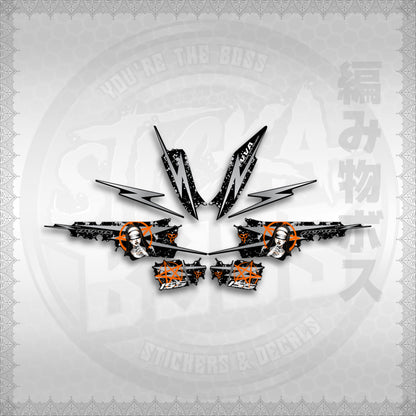 STICKER DECALS for AEROX 155 V2 MALAYSIAN (AV2STLASA) By STICKABOSS (SOFIE LAMINATED WATERPROOF)